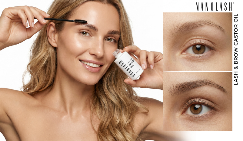nanolash olio di ricino per ciglia